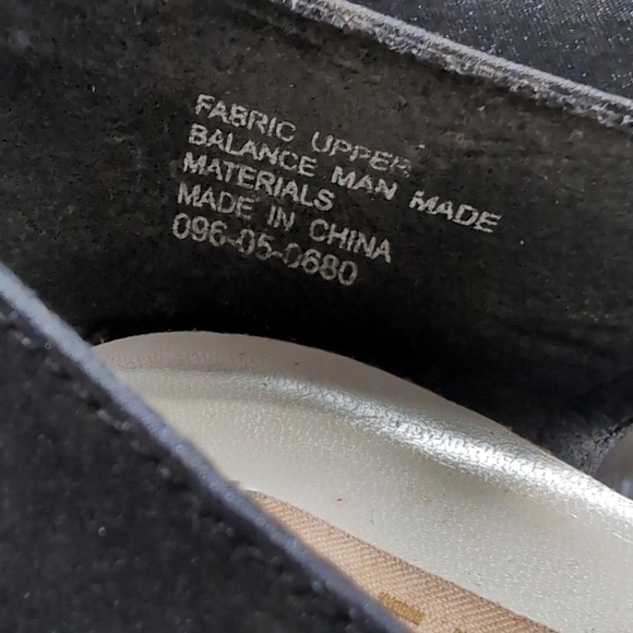 Y2K Merona Metallic Black Chunky Ankle Strap Block Heels Size 10 - Picture 8 of 9